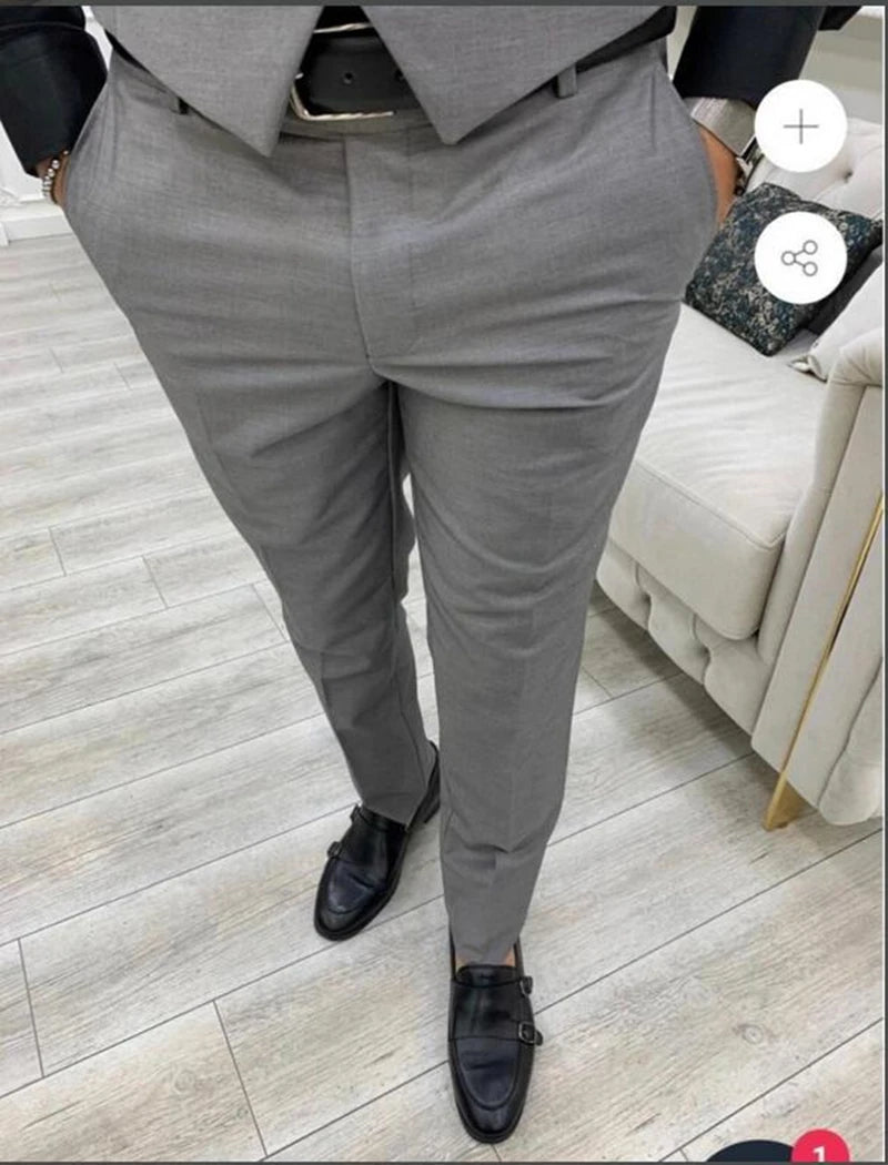Tuxedo for Mens: Solid Men Suit Gentle Groom Tuxedos Prom Party Peak Lapel