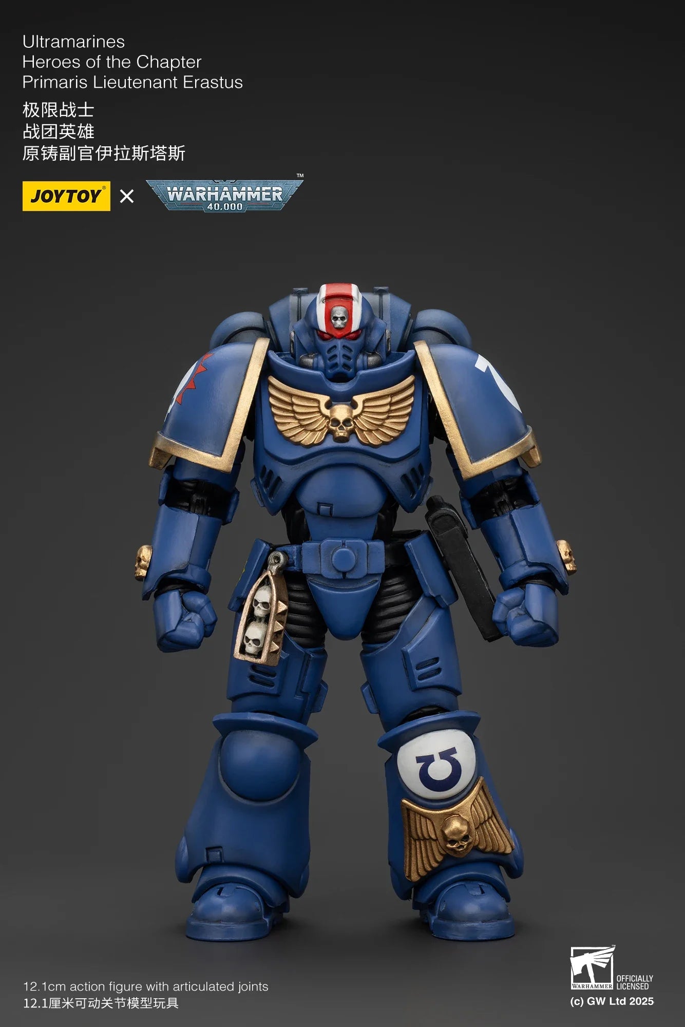 [IN-STOCK]JOYTOY Warhammer 40K 1/18 Action Figures Ultramarines Titus Victrix Guard Guilliman Anime Model Toys Gift