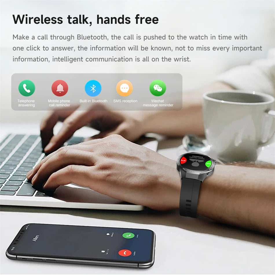 For Huawei Watch GT5 Pro Smart Watch 1.53 Inch HD AMOLED Screen