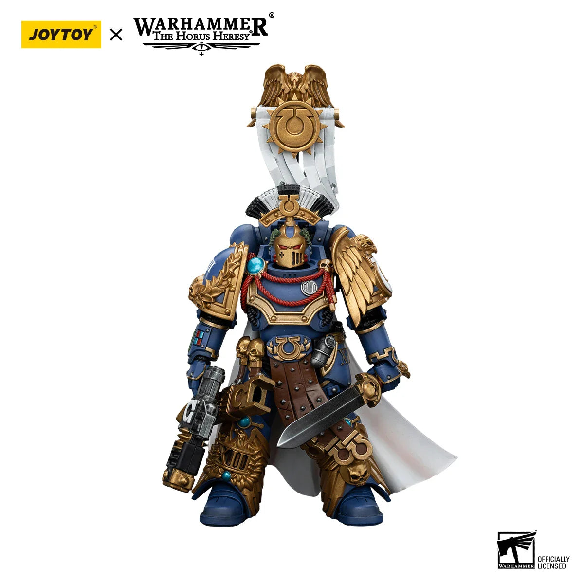 [IN-STOCK]JOYTOY Warhammer 40K 1/18 Action Figures Ultramarines Titus Victrix Guard Guilliman Anime Model Toys Gift