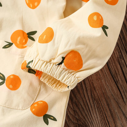 Baby Kids Jacket for Girls Coats Printed Spring Autumn Outfits Children Outerwears Clothes