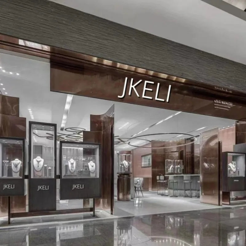 925 Sterling Silver 18k Gold Plated Necklace Single Sparkling Zircon Clavicle