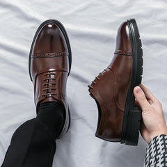 Men Dress Shoes Formal Oxfords Classic Business Office Wedding Shoes
