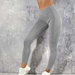 Sportswear Woman Gym Leggings Pocketed Yoga Pants Fitness Running Pants