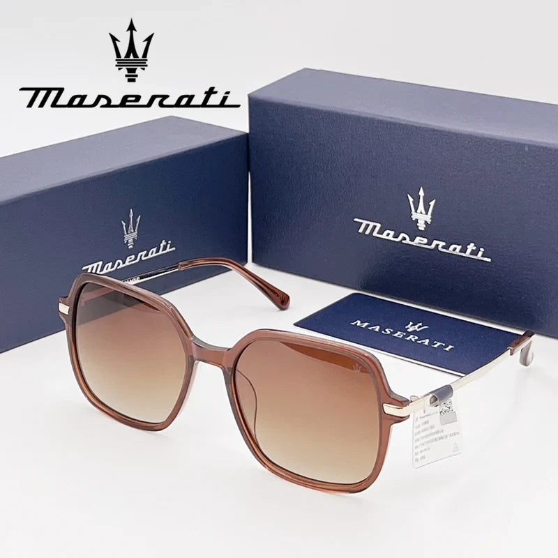 MASERATI Luxury Sunglasses High End for Men Women Polarized UV400 Driving Glasses Classic Style Premium Quality  Fashion Design