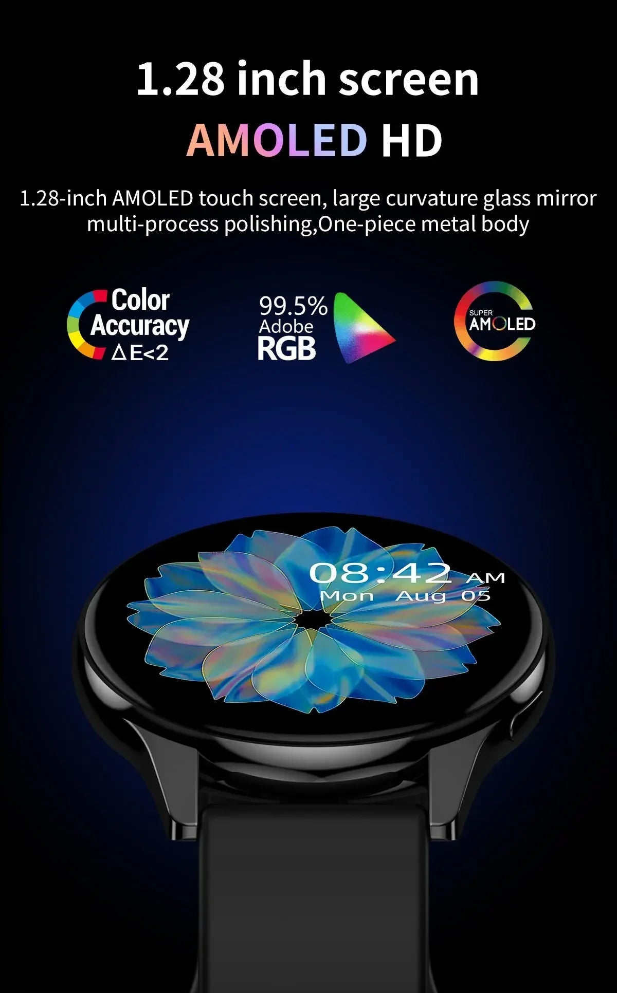 2026 New NFC Smart Watch For Bluetooth Calls Waterproof Smartwatch Men Watches Women Fitness Bracelet Custom Watch Face