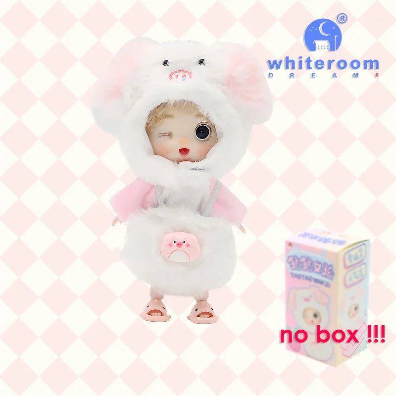 Mini Ob11 Bjd Doll Accessories Obitsu 11 Clothes Dolls For Girls Boy Toys Baby Kawaii Anime Toy Cute Items Miniature Costume