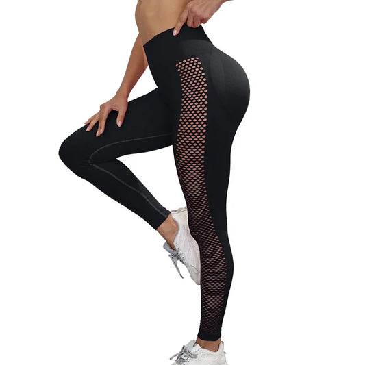 Leggings Yoga Pants Gym High Waist Push Up Fitness Female Leggings Solid