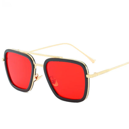 Glasses Men Women Sunglasses Iron man Eyewear Steampunk Sun Glasses