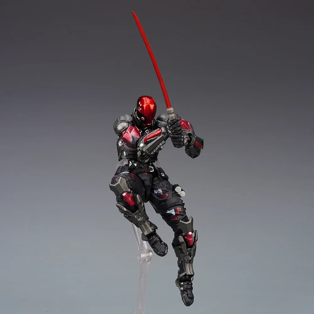 AMAZING YAMAGUCHI Arkham Knight Batman Red Hood Robin Jason Todd Figuarts Game Action Figure Model Toy Collection Christmas Gift