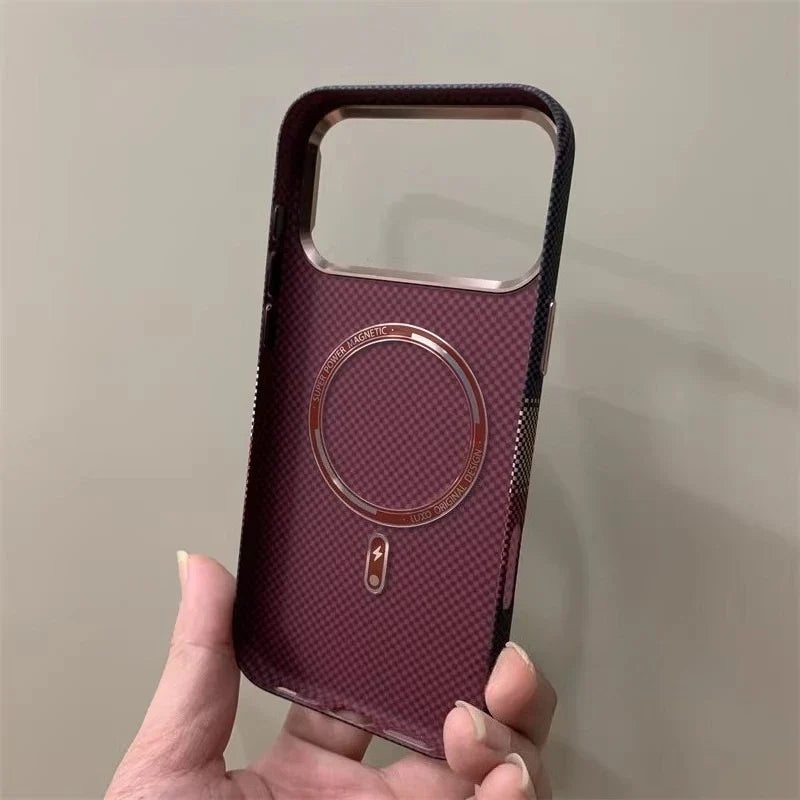 River Mountains Magnetic Phone Case for iPhone 15 16 17 Pro Max Magnets Charging Back Cover Camera Lens Protection Shell Coques