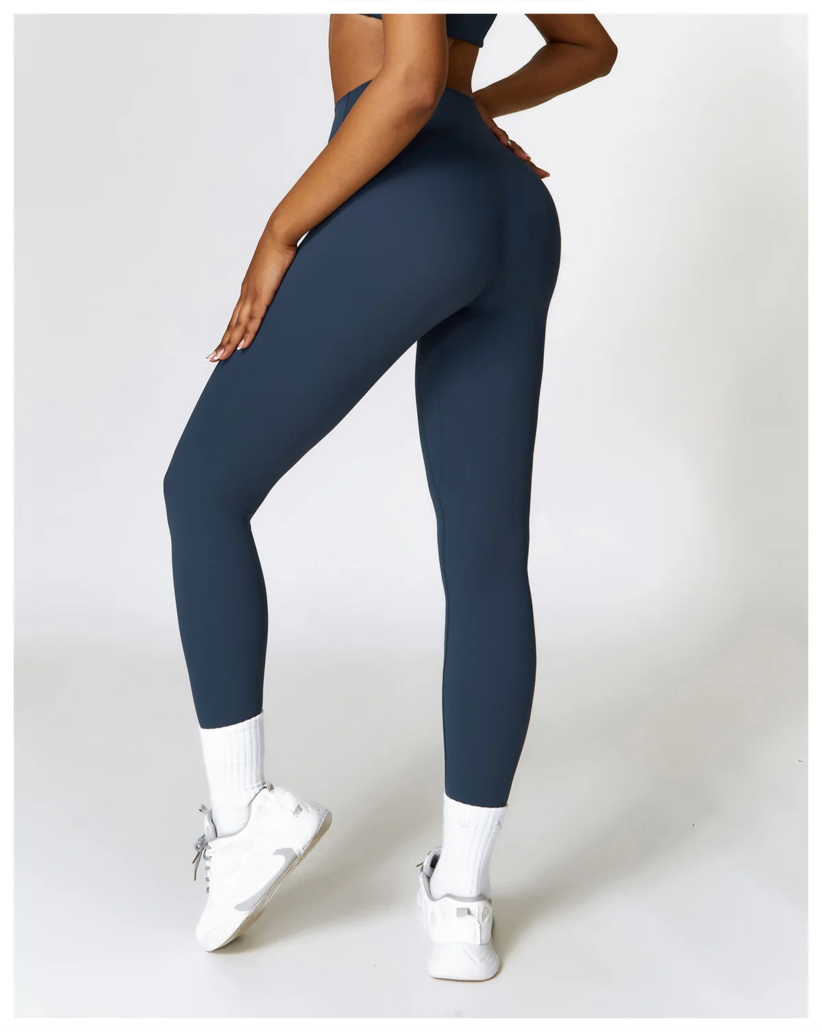 Women Sport Seamless Leggings High Waist Elastic Solid Yoga Leggings Gym Workout