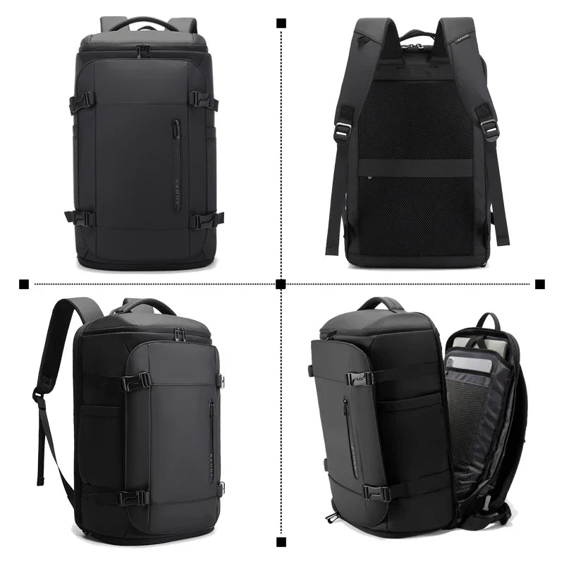 BANGE Carry On Backpack Cabin Bag Travel Backpack for Men Shoes Handle Luggage Leisure Laptop Backpack mochila para viaje cabina