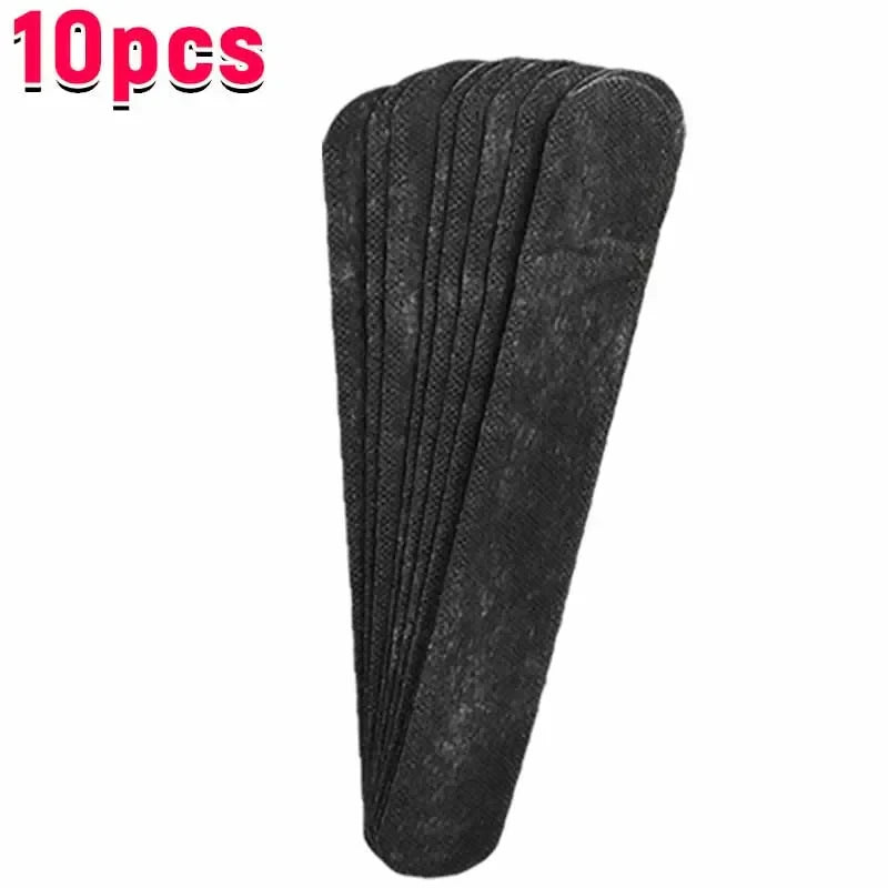 10-40pcs Women's Hat Sweat Absorber Stickers Men Anti-dirt Sports Belt Cap Rim Invisible White Tape Hat Size Reducer Liner Pads