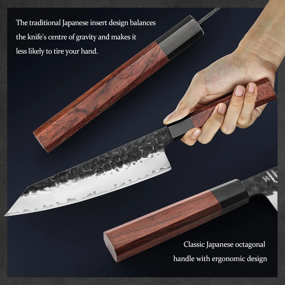 1PC-5PC Kitchen Knife Set Chef Utility Stainless Steel 3 Layers Composite