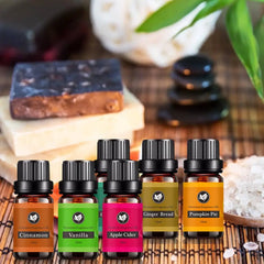 6/12/14/20 Pcs Pure Essential Oils Natural Plant Aroma Essential Oil Diffuser Eucalyptus Vanilla Mint Eucalyptus Rose Tea TreeOil