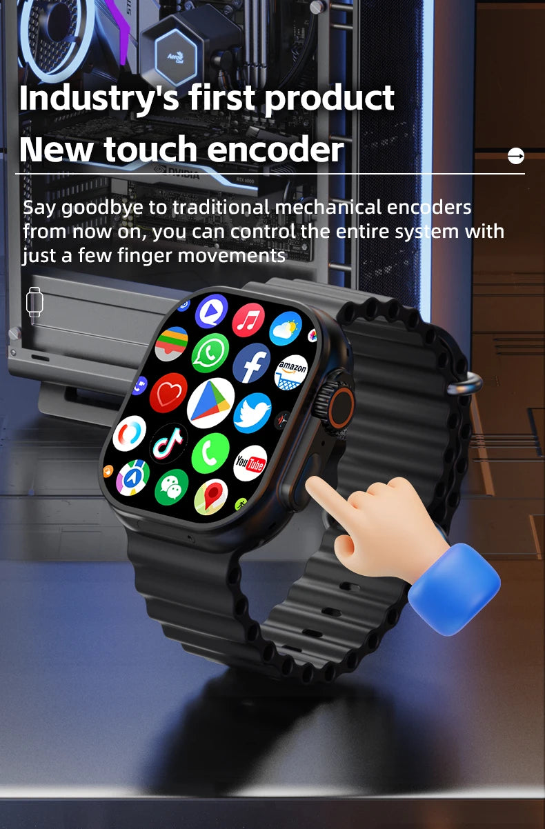 CD12 S11 Ultra 3 Smartwatch 4G 5G 2.26inch Amoled Android 12.0 Smart Watch With Rotary Camera Compass GPS WIFI 2080mAH Battery