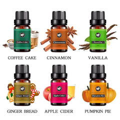 6/12/14/20 Pcs Pure Essential Oils Natural Plant Aroma Essential Oil Diffuser Eucalyptus Vanilla Mint Eucalyptus Rose Tea TreeOil