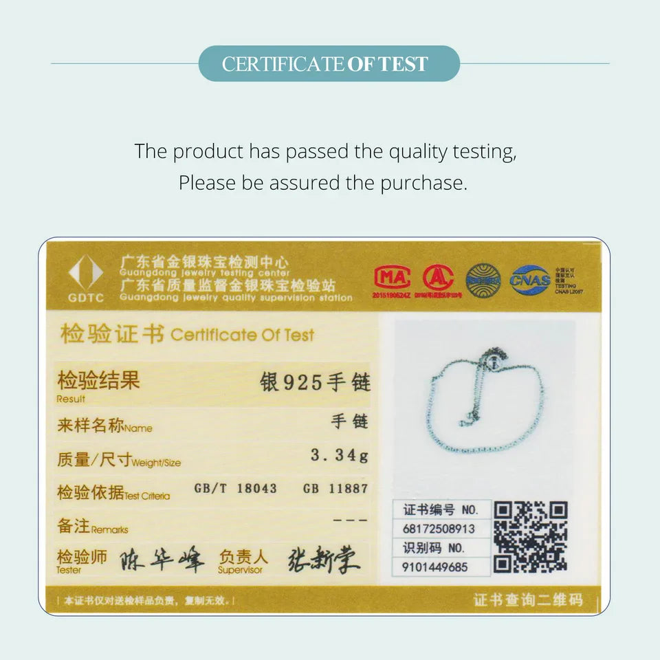 BAMOER 18K Gold Plated CZ Classic Tennis Bracelet for Women, 925 Sterling Silver Adjustable Slider Bracelet Wedding Jewelry Gift