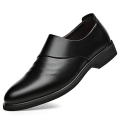 Luxury Brand Genuine Leather Fashion Men Business Dress
