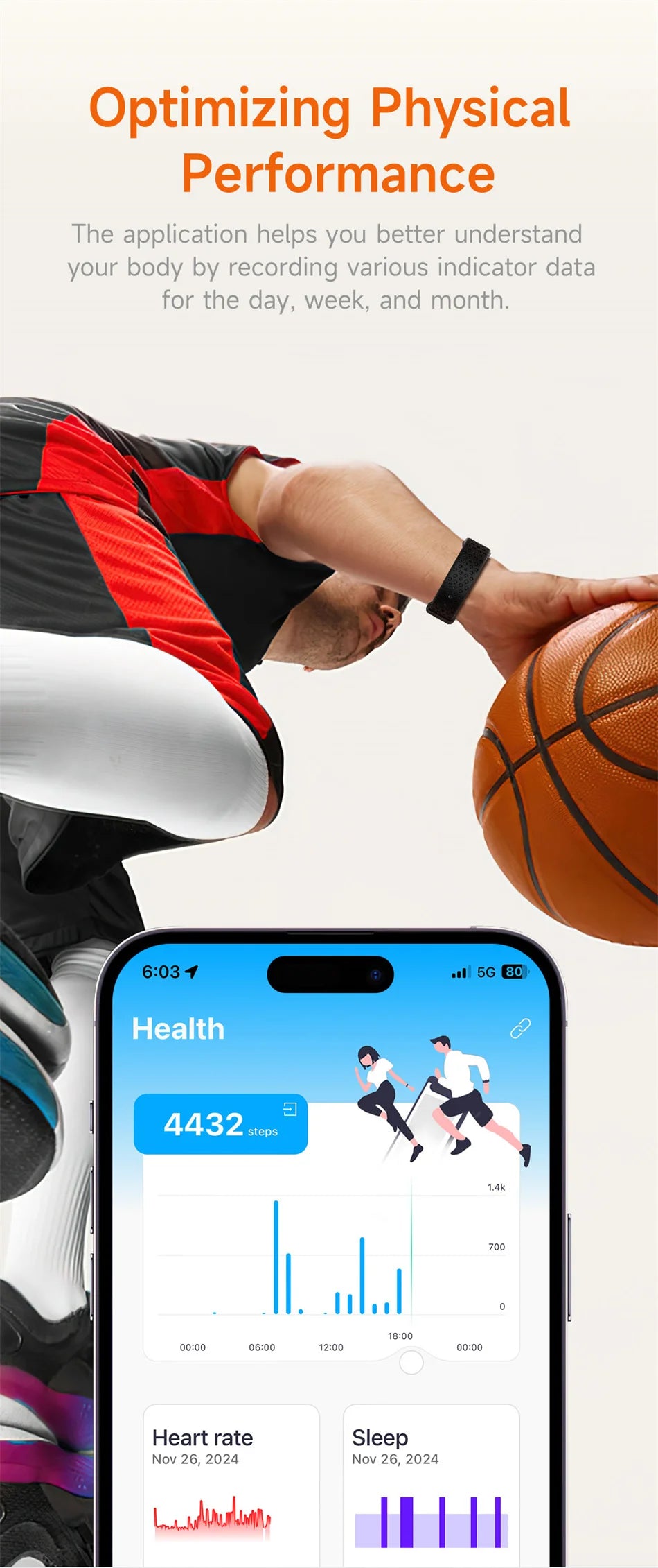 New No Screen Smart Watch Men's Sports Outdoors Fitness Heart Rate Monitor 1ATM Waterproof New Smartwatch For Android IOS 2025