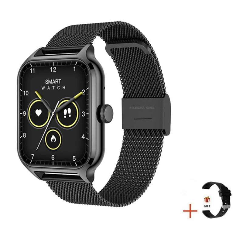 2024 Bluetooth Answer Call Smart Watch Men 1.73 inch Full Touch Fitness Tracker Waterproof Sport Smartwatch Women PK GTS4 Pro