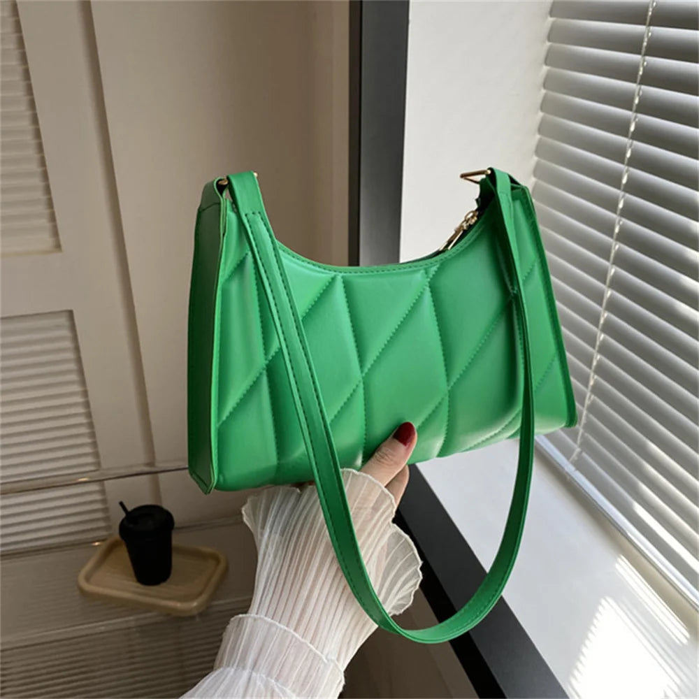 Black Trendy Women Shoulder Bag Fashion Pu Handbags Crossbody Bags Small
