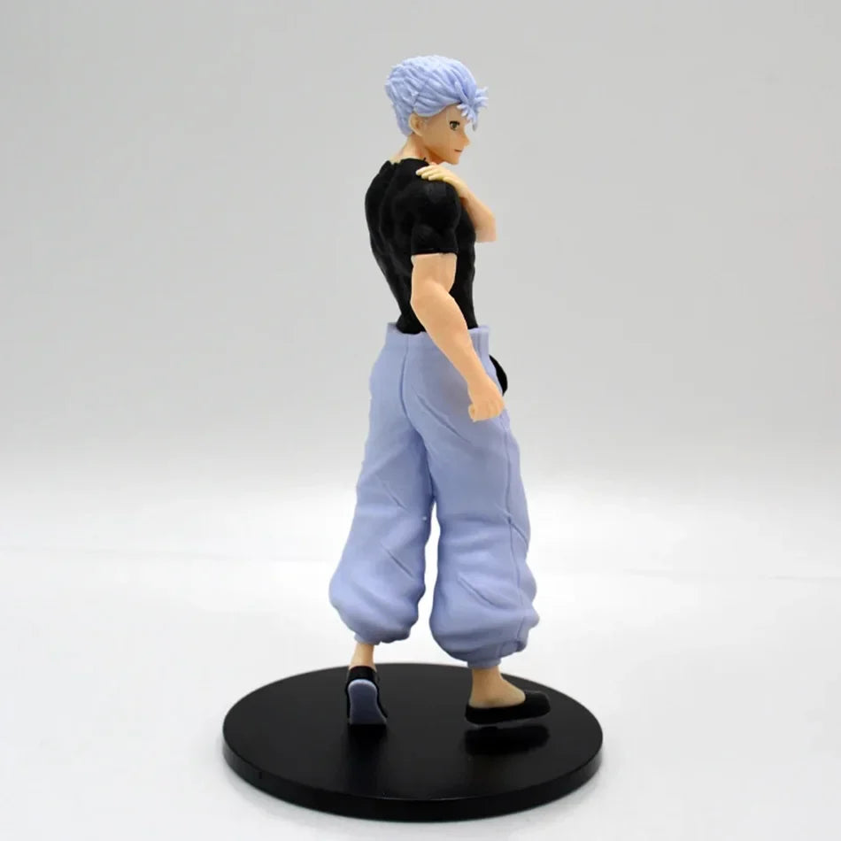 19cm Japanese Anime Jujutsu Kaisen Figure Gojo Satoru Action Figure PVC Model Toys Collectible Statue Standing Kids Gift