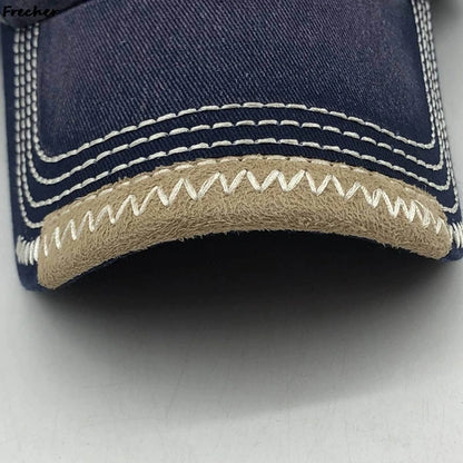 Men Rock Hip Hop Snapback Hat School Jeans Hat Letter Baseball Cap Dance