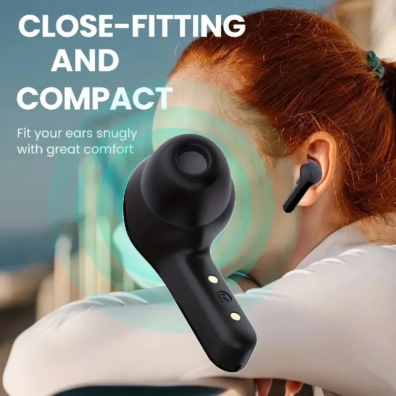 Wireless Earbuds LED Power Digital Display Headset Stereo Sound Bluetooth Earphones for iPone Xiaomi Lenovo Headphone