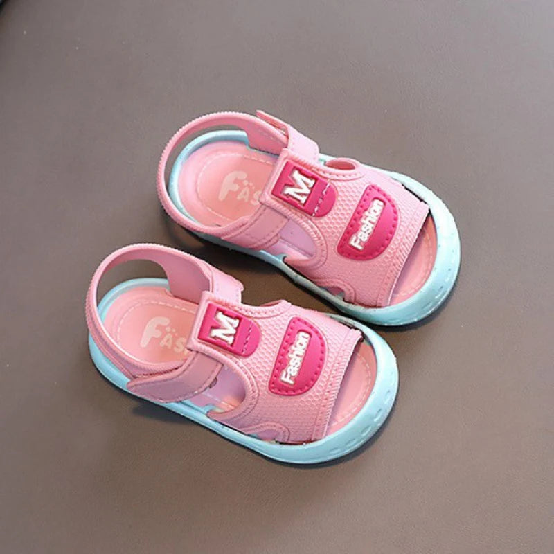 Summer Baby Sandals Boys Girls Toddler Soft Sole Non-slip Princess Shoes