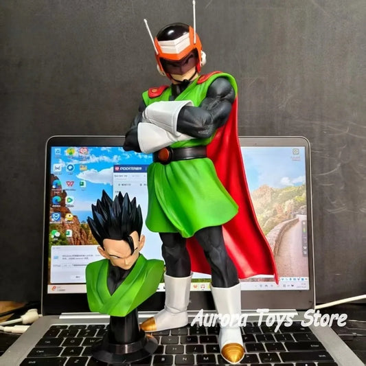 29-32cm Anime Dragon Ball Super Figure Videl Great Saiyaman Gohan Action Figures Pvc Desktop Ornamen Collection Model Toys Gifts