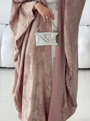 Kimono Batwing Abaya Dubai Luxury Kaftan Islam Muslim Modest Dress for Women