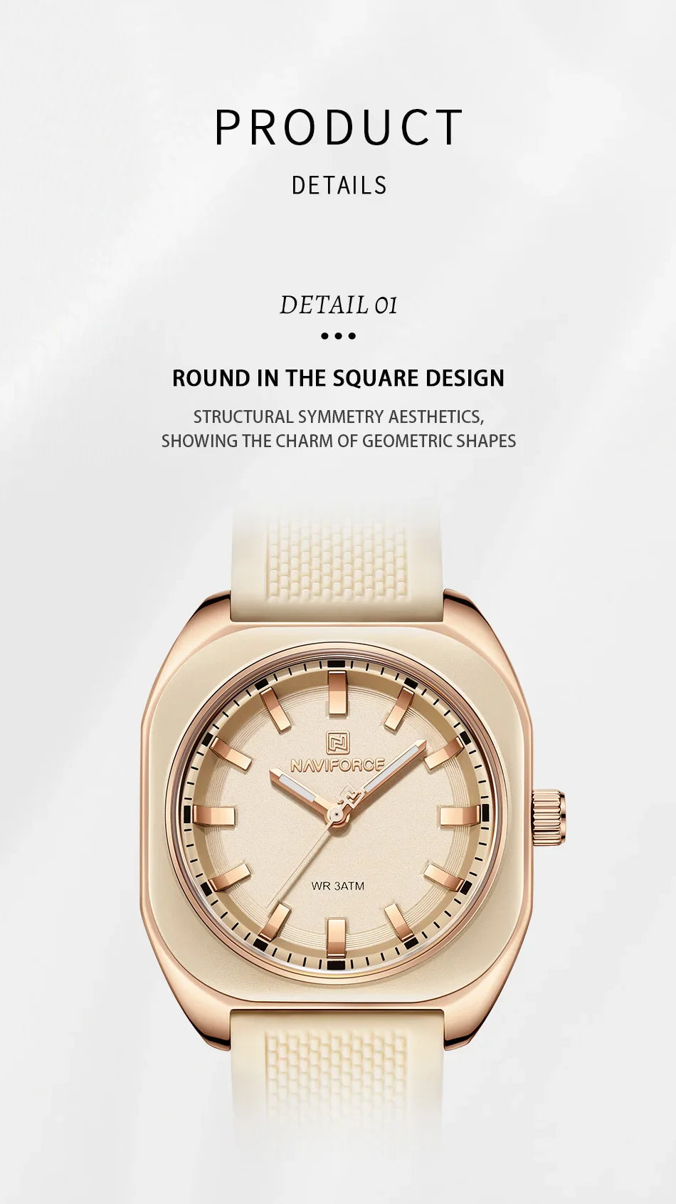 NAVIFORCE Elegant Watch For Women Fashion Quartz Wristwatch Woman Watches Ladies Festival Valentine's Day Gift Clock Reloj Mujer