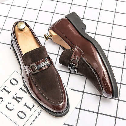 New Mens Dress Handmade Italy Style Paty Leather Wedding Designer Flats Oxford Formal Party Casual Driving Shoes for Men Loafers