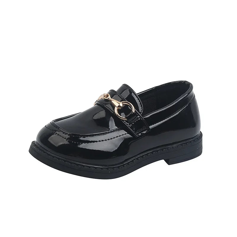 Girl Shoe Fashion Flats for Children Casual Kid Shoe Comfortable PU Leather Shoes Boys
