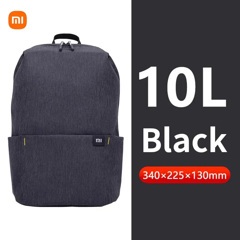 Xiaomi colorful small backpack men's and women's shoulder bag outdoor waterproof ultra-lightweight student portable sports bag