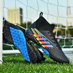 Men's Sneakers Soccer Shoes Football Boots Cleats Breathable Training Match