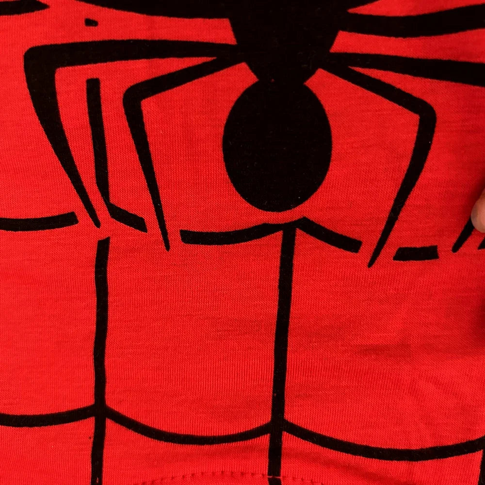 Superhero Spiderman Pyjamas Set for Toddlers Cartoon Long Sleeve Sleepwear Boys Girls Christmas Hero Cosplay Pajamas Homewear