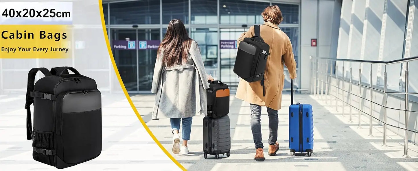 ryanair 40x20x25 and 45x36x20 Travel backpack,Laptop Backpack,unisex.Multifunctional bag,School Bag,university,trekking rucksack