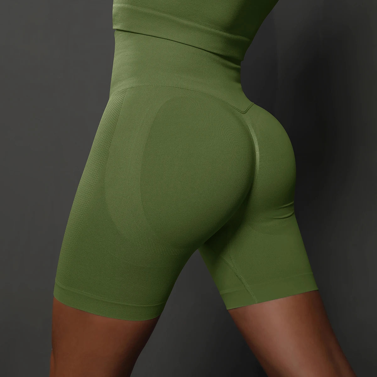 Seamless Shorts for Women Yoga Shorts Push Up Booty Workout Gym Shorts Fitness