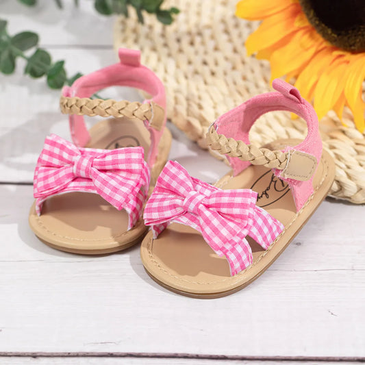 Product Baby Sandals Infant Girls Shoes Bow-knot Princess