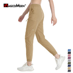 Women'S Hiking Cargo Joggers Pants Quick Dry Lightweight Casual Sweatpants