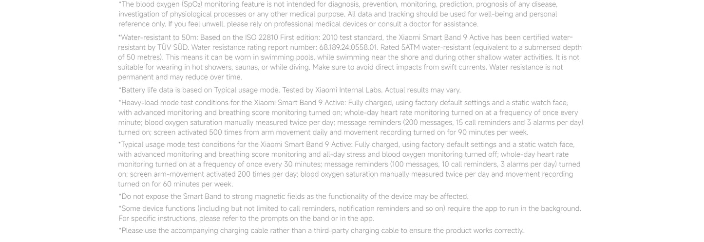 Global Version Xiaomi Smart Band 9 Active 1.47'' TFT display Xiaomi Band 9 Active Mi Band 9 Active Up to 18-day battery life