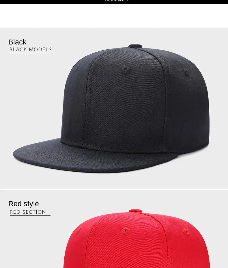 Large 64cm Back Closed Skateboard Cap Women Fitted Baseball Cap XXL Male Big Size Snapback Caps Plain Football Hat 60cm 62cm