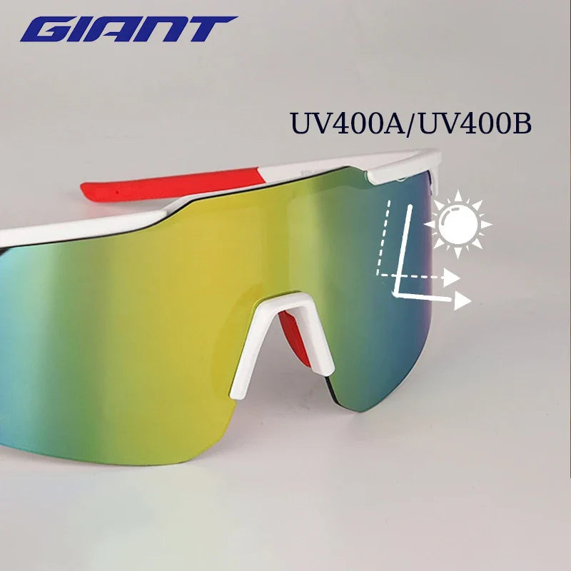 2025 giant new cycling Glasses UV400 Protection, Anti-Fog, Sports Sunglasses for Men Women with case