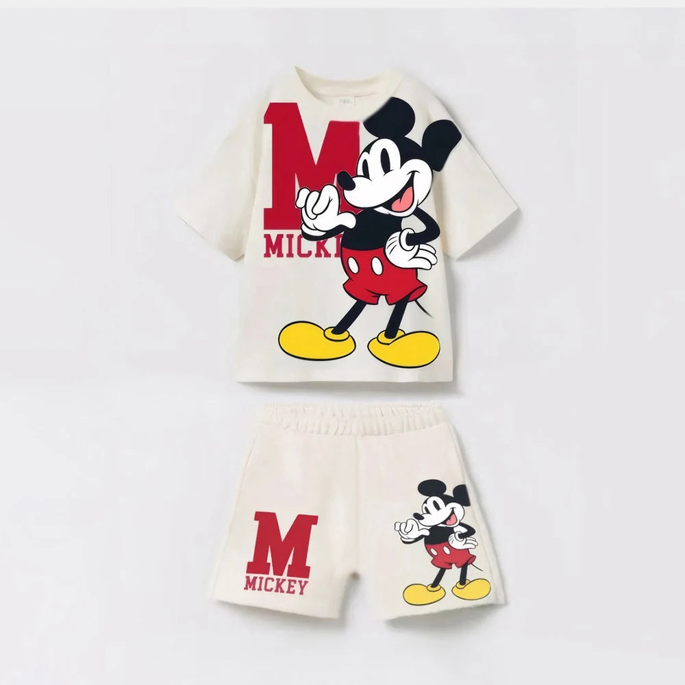 Summer Baby Clothes Sets Kids T-shirt + Shorts Children's Short Sleeve Cotton Tees Tracksuits Loose Style Kids Clothes