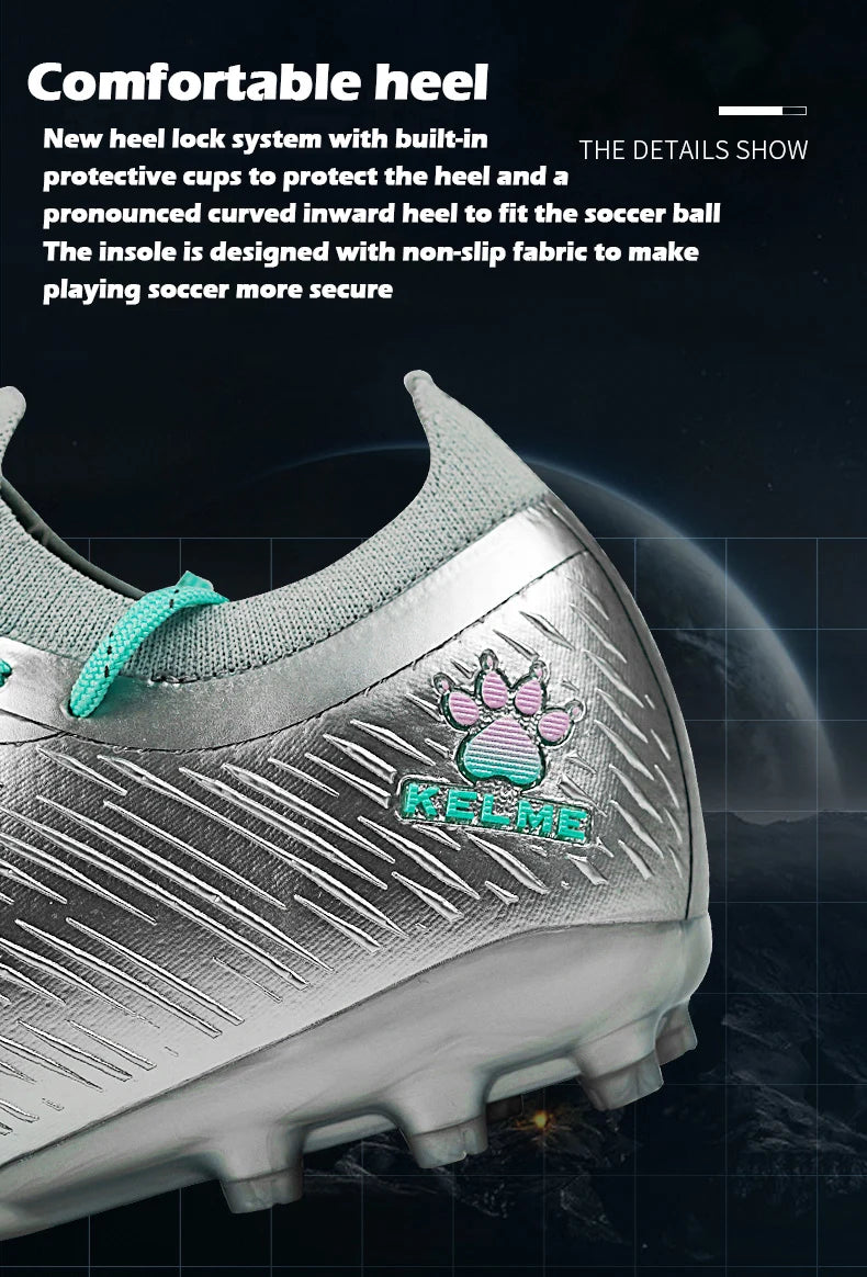 Man MG Soccer Shoes Artificial Grass Slip-Resistant Cushioning Training Football Shoes