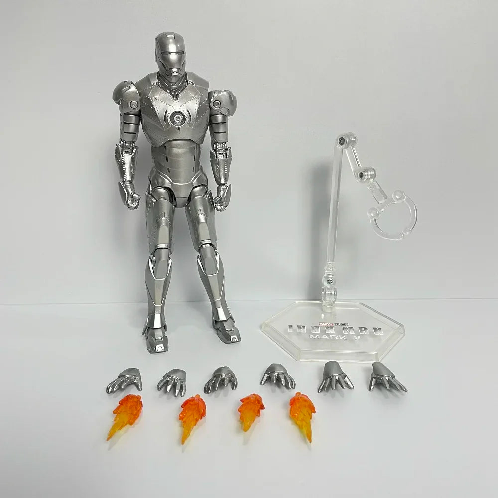 ZD Toys Iron Man Action Figure Iron Patriot MK1-7 MK17 MK33 MK85 MK30 War Machine Legends Avengers Tony Stark Collect Toy Gift
