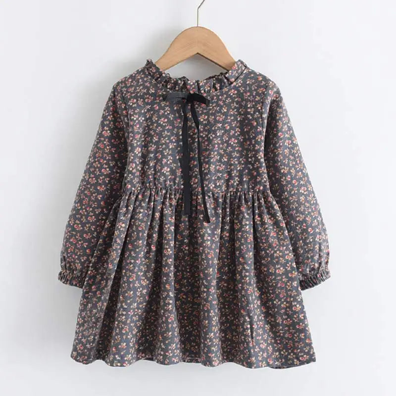 Bear Leader Autumn Girls Dress Spring Kids Princess Dress Casual
